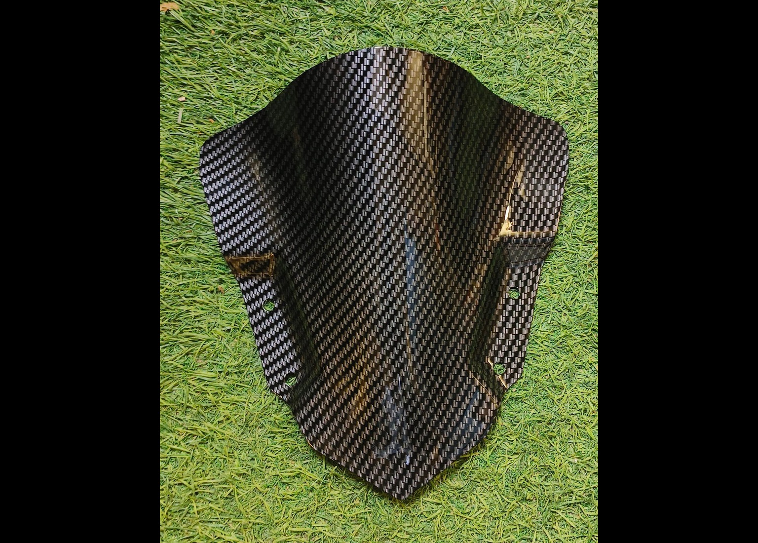 MT15 Premium Carbon Finish Bike Windshield