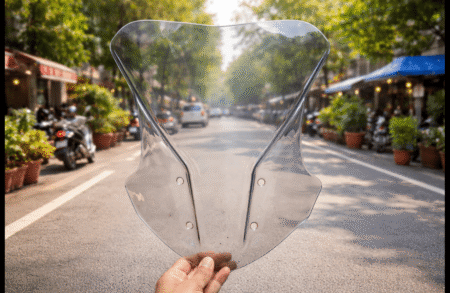 Customized Light Smoke Windshield for BMW GS310