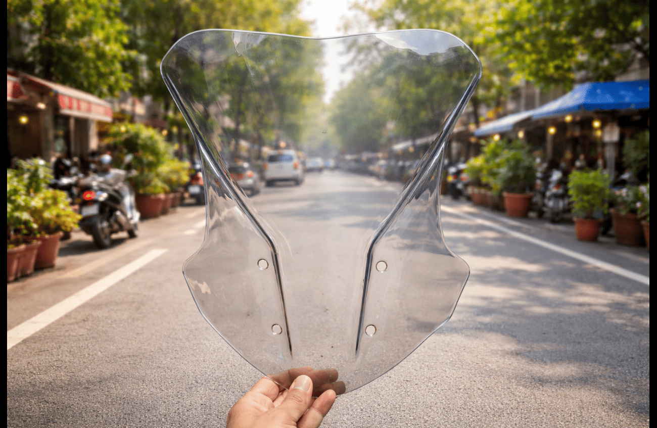 Customized Light Smoke Windshield for BMW GS310