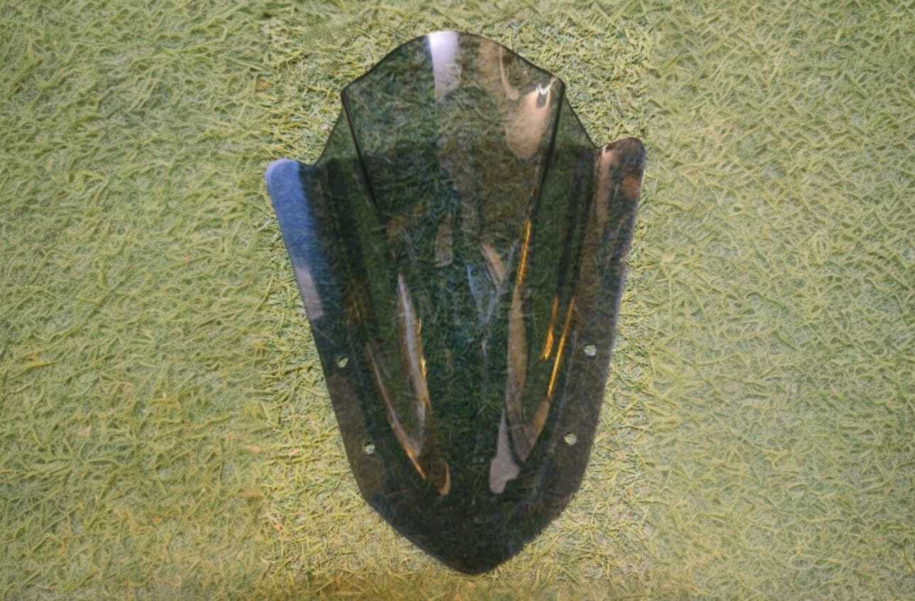 Aerox 155 Light Smoke Transparent Bike Windshield