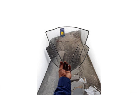 Premium Light Smoke Windshield for Ninja 300