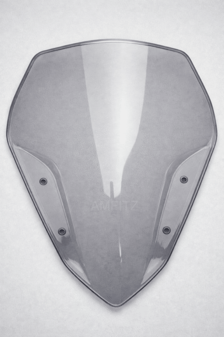 Premium Unbreakable Light Smoke Windshield Fit for Aerox 155